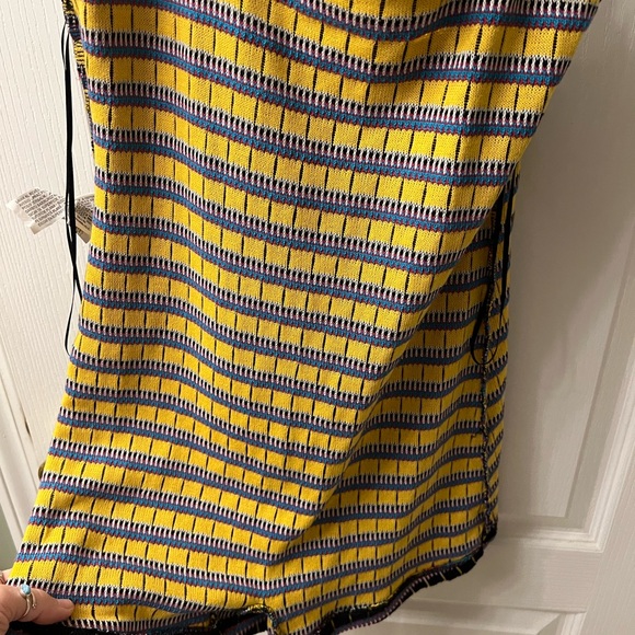 Zara Knit Jacquard Striped Jumpsuit - Picture 7 of 8